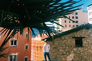 Buildings in view in Andorra la Vella, the highest-altitude capital in Europe.