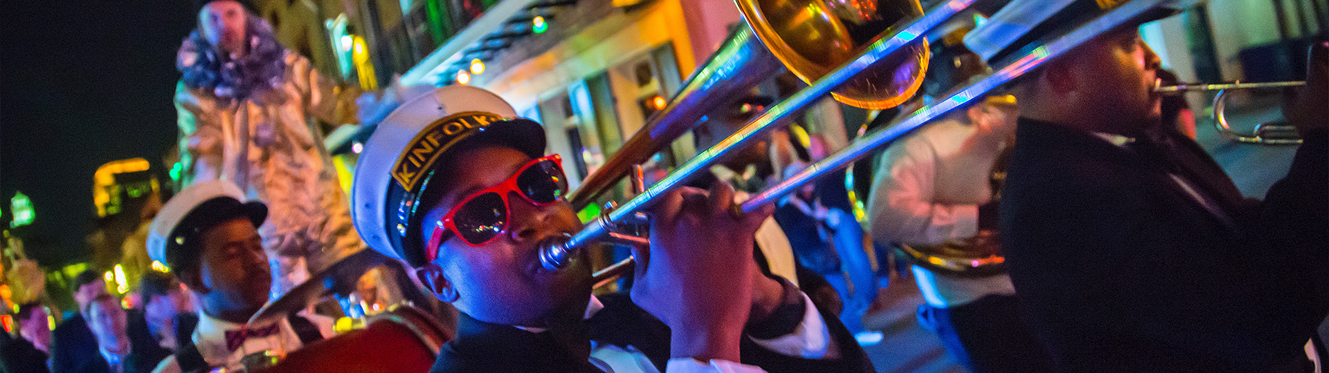 People partying at New Orleans staple Voodoo Fest.