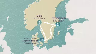 Get Social: Scandi Express (Winter) map.