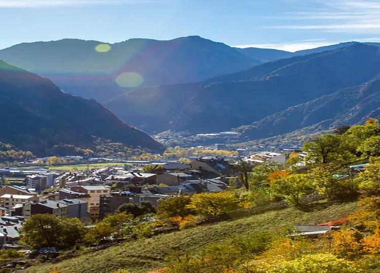 A view of Andorra.