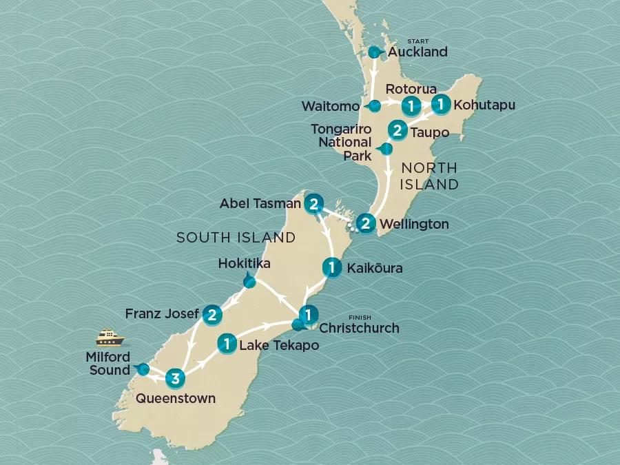 Get Social: New Zealand 2024 map